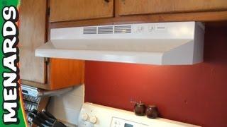 How To Install a Rangehood | Menards