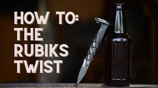 How To: Forging a Rubiks Twist Bottle Opener