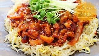 Korean Spicy Stir-fry Octopus, Nakji Bokkeum Recipe