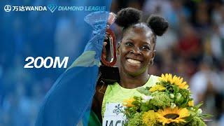 Shericka Jackson wins first 200m Wanda Diamond League title at 2022 Final in Zurich