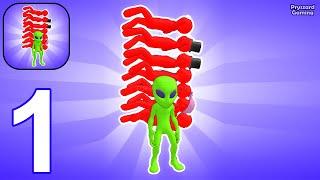 Alien Raid: Monster Evolution - Gameplay Walkthrough Part 1 Alien War Army Commander (iOS, Android)