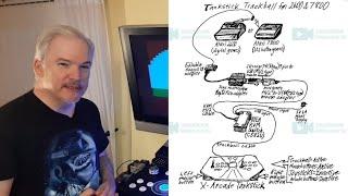 Atari 2600 & 7800 gaming with the X-Arcade Tankstick Trackball & Tron 80's Arcade Controller (vid51)