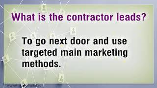 Best Lead Generation Websites For Contractors | Contractor Leads