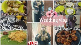 3 Days vlog/Wedding Function/சித்தி வீட்டு விருந்து #diml #tamilvlog #mayiladuthuraivlogs