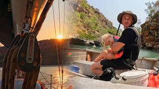 SOLO sailing the KIMBERLEY Western Australia - Single Dad Sailing MASSIVE Tidal Ranges