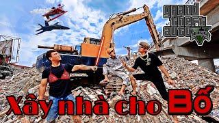 Hài : Kỹ năng Sống vui - XÂY NHÀ NHANH CHO BỐ ( CƯỜI VỠ MỒM ) #Shorts