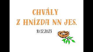 Chvály z nedělní služby 10. 12. 2023