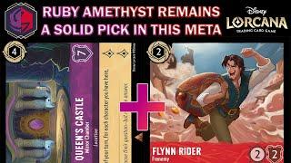 🟣 RUBY AMETHYST - THE DECK WITH ANSWERS FOR EVERYTHING IN THE META? - Disney Lorcana Gameplay