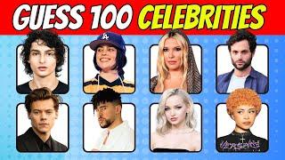 GUESS THE CELEBRITY #2 (2025) | 100 OPTIONS | QUIZ WAVEZ