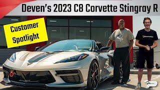 Deven's 2023 C8 Corvette - Customer Car Spotlight With Rob - Paragon Performance
