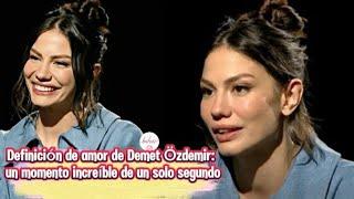 Definición de amor de Demet Ozdemir: un momento increíble de un solo segundo #demetozdemir #candem