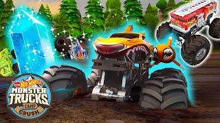 5 Alarm Rescues Tiger Shark from the Mud!   | Hot Wheels Monster Trucks