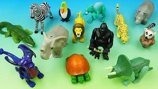 1998 DISNEY'S ANIMAL KINGDOM set of 13 McDONALD'S HAPPY MEAL COLLECTIBLES VIDEO REVIEW