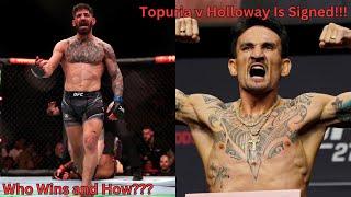 Ilia Topuria Vs Max Holloway Has Been Signed!!!