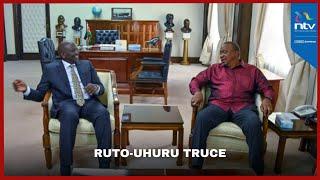 Ruto holds talks with Uhuru Kenyatta to resolve retirement benefits dispute