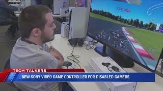 New SONY video game controller for disabled gamers