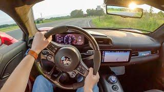 2022 Maserati MC20 - POV Evening Drive (Binaural Audio)