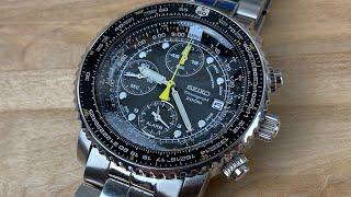 Seiko sna411 flightmaster chronograph