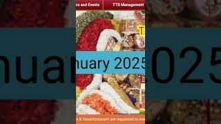 tirumala january 2025 darsanam tickets release ttd updates