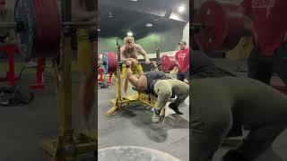 (361kg) 796lbs BENCH PRESS UNOFFICIAL WORLD RECORD JULIUS MADDOX