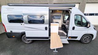 The BEST New Bathroom Layout in a Small Luxury Campervan? - Karmann Mobil Dexter 625