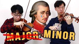 9 Famous Major Classical Pieces but in Minor