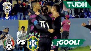 ¡GOLAZO! Marcelo Flores anota | México 2-1 Brasil | Revelations Cup 2021 | TUDN