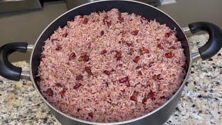 How To Make JAMAICAN RICE AND PEAS