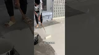 地面装修新革命！告别瓷砖时代！#旧房改造 #装修 #homedecor #interiordesign #home #室内装修 #diy #墙面装饰 #地面翻新 #維修翻新