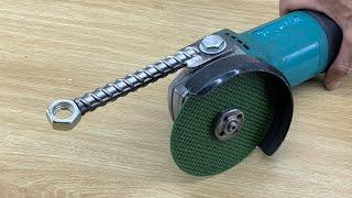 Breakthrough Idea: DIY Adapter For  Angle Grinder Anyone Can Make | Angle Grinder Hacks