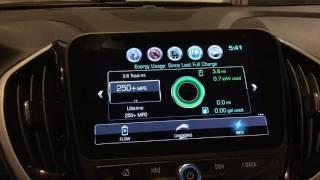 2017 Chevy Volt MPG/MPGe Screen Quick Overview