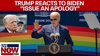 Trump reacts to Biden's Transgender Day of Visibility falling on Easter | LiveNOW from FOX