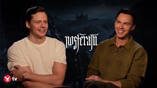 How Nicholas Hoult and Bill Skarsgård faced their fears filming Nosferatu