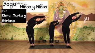 Clase de Yoga para Niños y Niñas. 25 min. para disfrutar en familia.