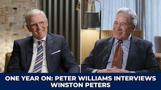 One Year On: Peter Williams Interviews Winston Peters