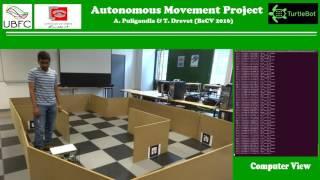 [BsCV] Robotic Project: Autonomous Movement by Puligandla and Drevet