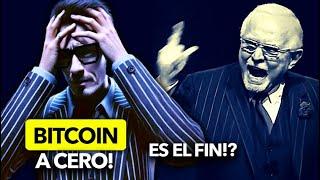 ¡BITCOIN A CERO! ES EL FIN?!