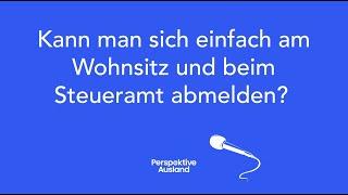 Als Digitaler Nomade einfach bei Gemeinde und Finanzamt abmelden und alles ist gut? Geht das?