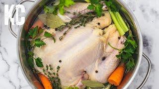 CHICKEN BROTH | How to Make It At Home