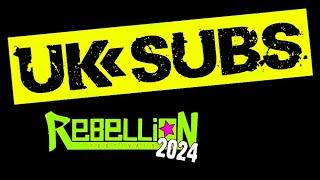 UK Subs - Live At 'Rebellion' Festival 2024