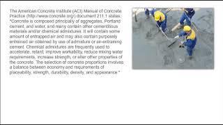 Concrete Fundamentals: An Introduction