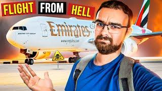 Emirates 777 flight was my worst flight ever! -Trip Report Emirates 777-300 Dubai to London Stansted
