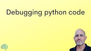 Debugging python code