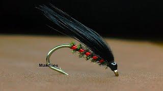 Fly Tying a Black Holographic Cormorant by Mak 