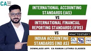 What is Indian Accounting Standards (Ind As) ? | IAS vs IFRS vs Ind AS | What to Study ?