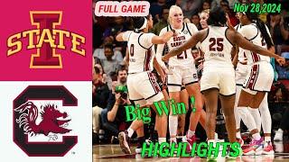 South Carolina Gamecocks vs Iowa State Cyclones Full Game Women’s Basketball | Nov 28, 2024