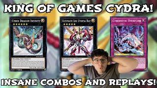 Yu-Gi-Oh! Duel Links || MY COMPLETELY BROKEN CYBER DRAGON KING OF GAMES! 3 NEGATIONS + POP TURN 1!