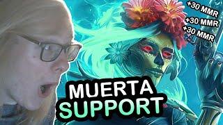 New CRAZY Support - MUERTA in 7.34 (DotA 2 Guide)