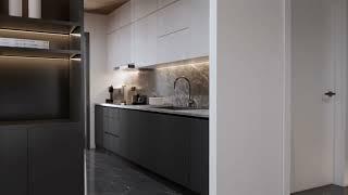 Kitchen Design Using AI & CAD Rendering