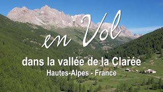 Drone dans la vallée de la Clarée [Hautes-Alpes]